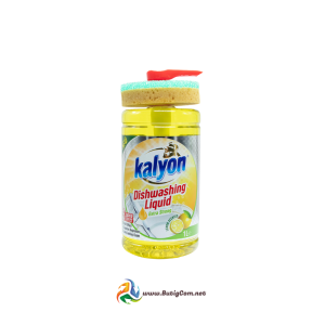 120 Kalyon Lavaplatos Limón con Esponja 1lt