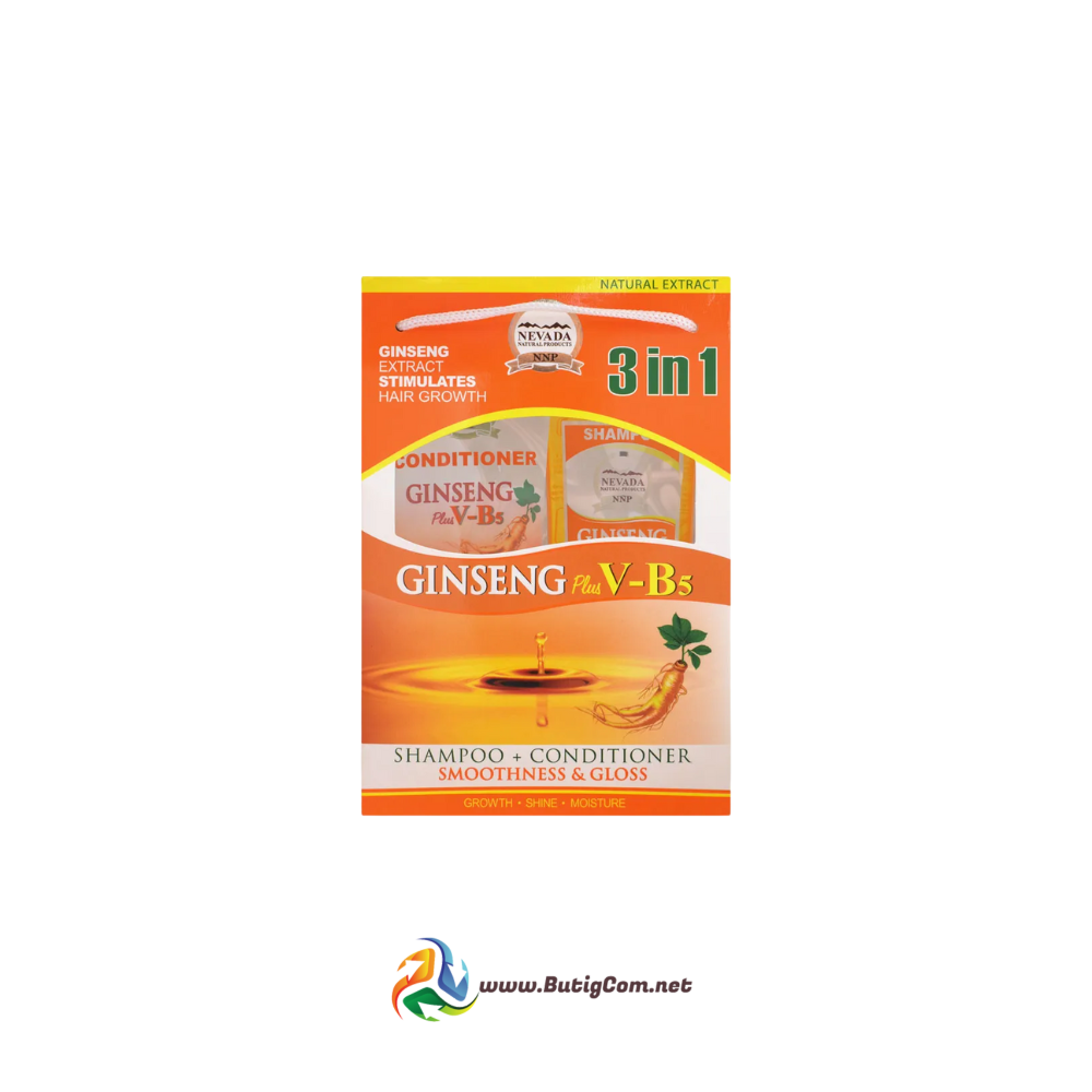 Nevada Set Capilar Ginseng V-B5 2pza 420+200ml