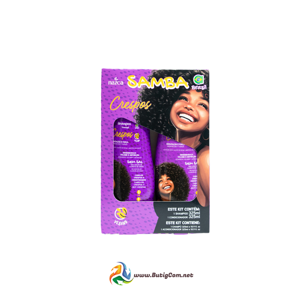 Samba Set Capilar Crespos 2pza