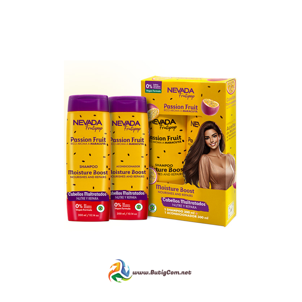 Nevada Set Capilar Frutipop Maracuya 2pza 300ml
