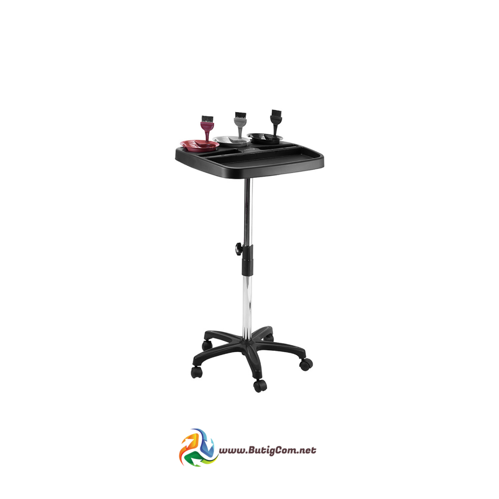 Dompel Mueble Auxiliar para Peluqueria Pintura Negro