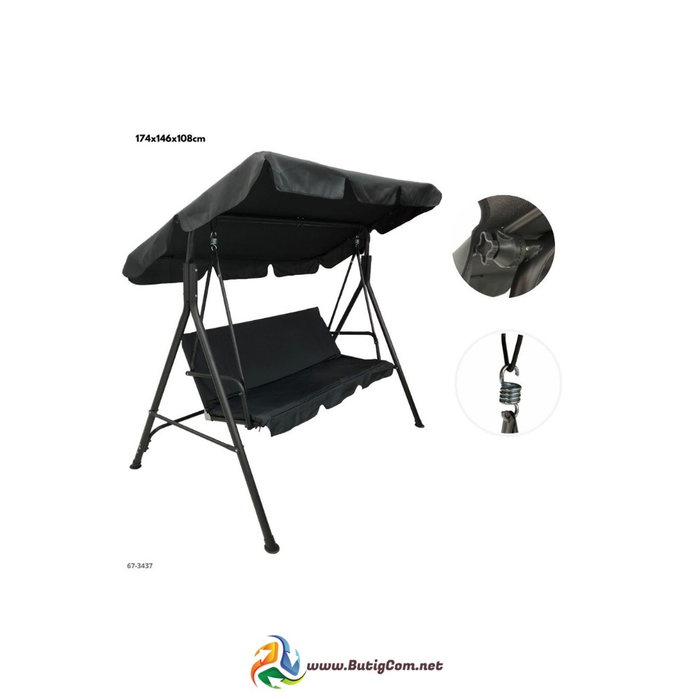 Silla de Columpio Gris