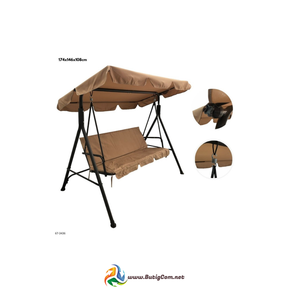 Silla de Columpio Crema