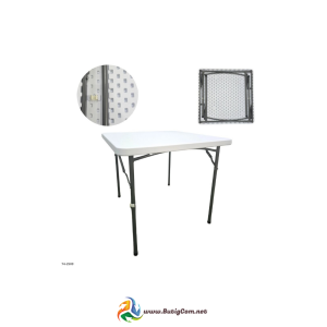 72 Mesa Plástica Cuadrada Blanca