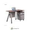 Escritorio 120x60x75 cm con Gabinete