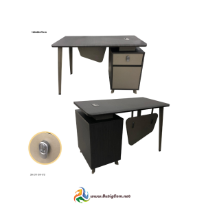 87 Escritorio 120x60x75 cm con Gabinete
