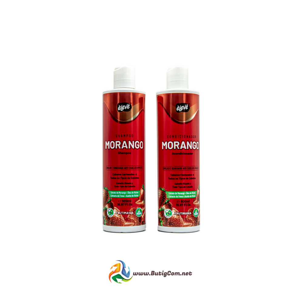Eleve Set Capilar Morango 2pza 500ml