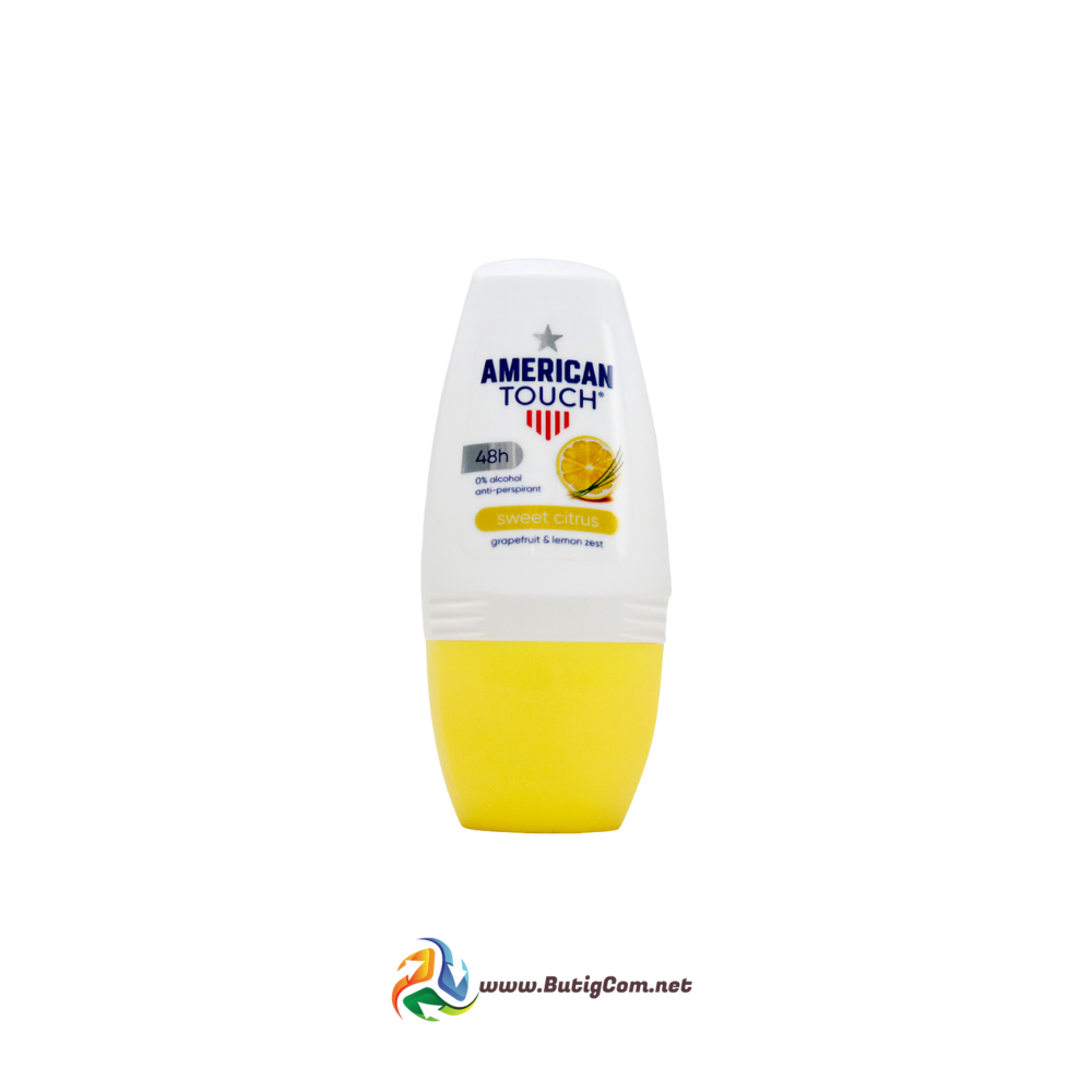 American Touch Roll-on Desodorante Sweet Citrus 50ml