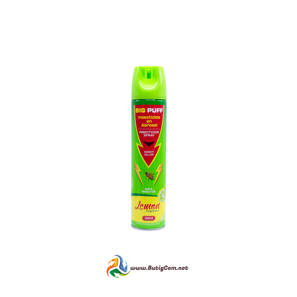 Big Puff - Mata insectos limón 300ml