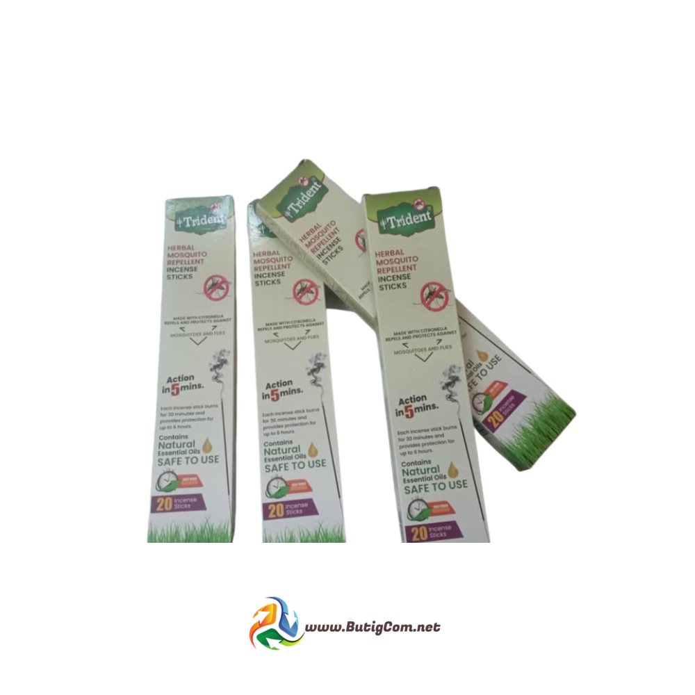 Trident Incienso Repelente de Mosquito 20pza